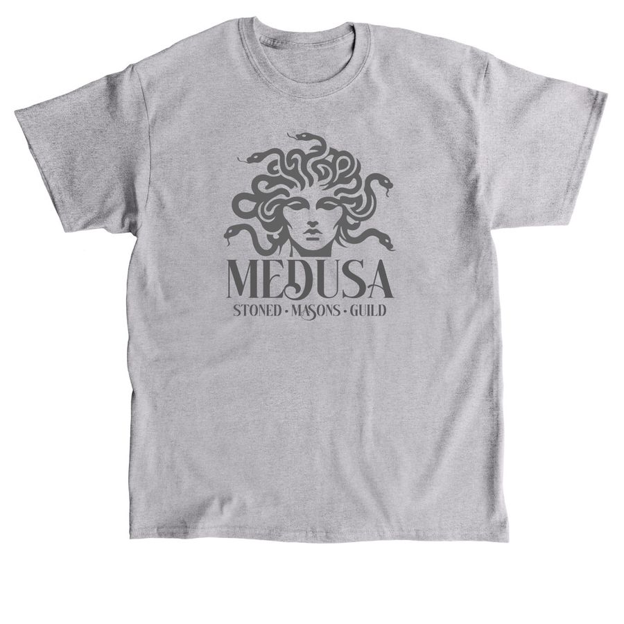 MEDUSA-Stoned Masons, a Sport Grey Classic Unisex Tee