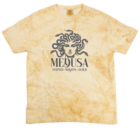 MEDUSA-Stoned Masons, a Citrine Comfort Colors Colorblast Tee