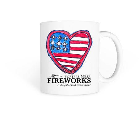 SMF Mugs, a White Coffee Mug