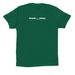 White Logo Tees, a Evergreen Premium Cotton Tee