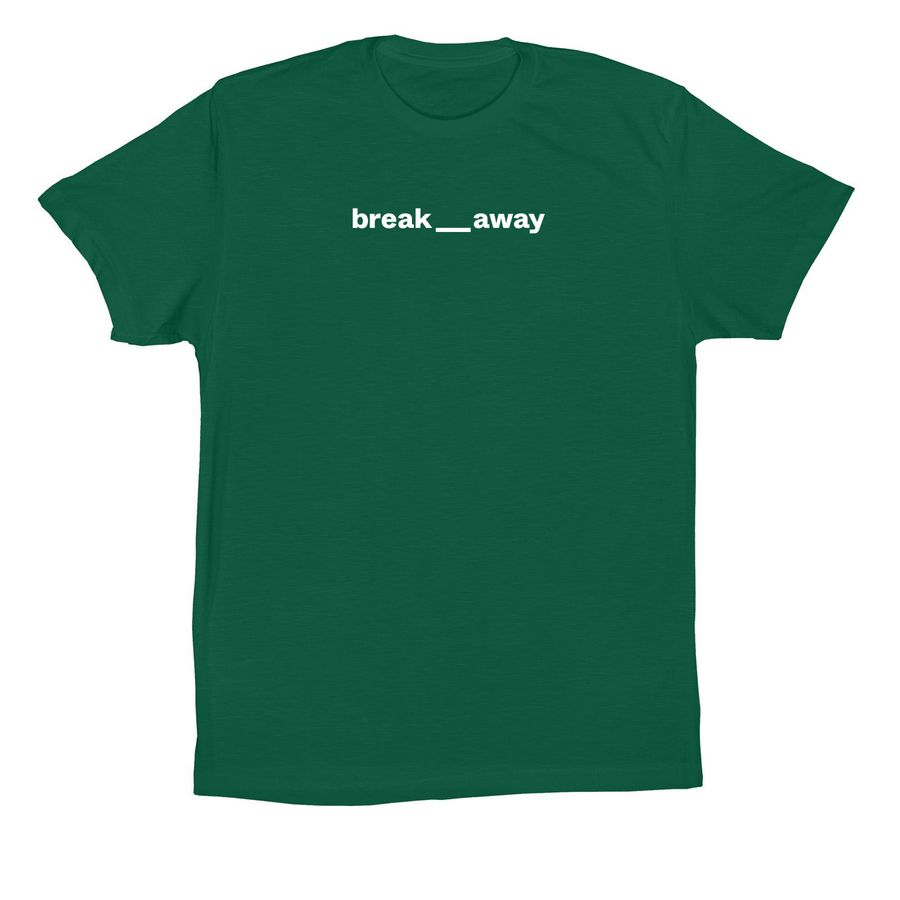 White Logo Tees, a Evergreen Premium Cotton Tee