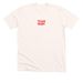 Team Ruby, a Heather Natural Premium Unisex Tee