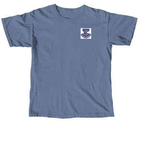 Colorado Evertonians, a Blue Jean Comfort Colors Unisex Tee