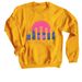 Wellesley/Tower Steps Merch, a Gold Crewneck Sweatshirt