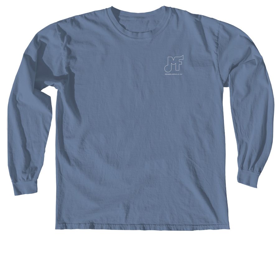 Logo + Lineup Long Sleeve, a Blue Jean Comfort Colors Long Sleeve Tee