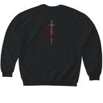 An Empire for Two, a Black Softstyle Crewneck Sweatshirt (back-view)