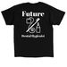 Class of 2027, a Black Classic Unisex Tee (back-view)