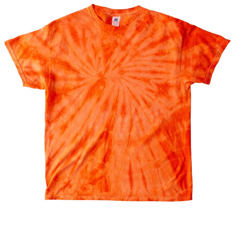 CABB TIE DYE, a Orange Classic Tie Dye Tee