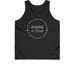 #BLESSED women's fit, a Black Classic Unisex Tank Top