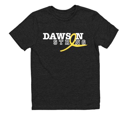 Dawson Strong, a Space Black Allmade Youth Eco Triblend Tee