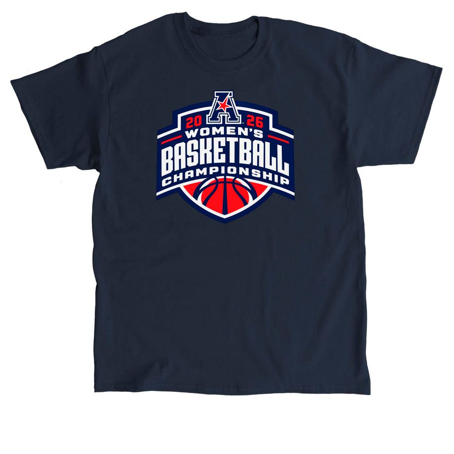 2026 AAC Womens Basketball Championship shirt, a Navy Classic Unisex Tee