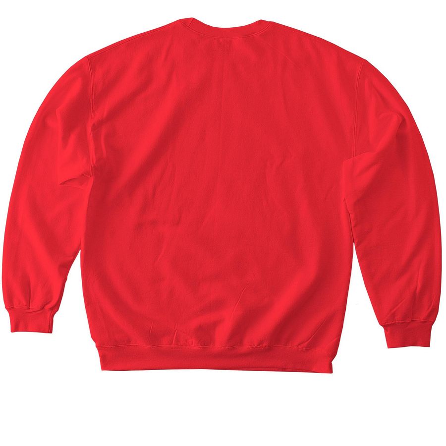 Kristin's Warriors&nbsp;, a Red Softstyle Crewneck Sweatshirt (back-view)