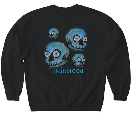 QUad DAy, a Black Softstyle Crewneck Sweatshirt