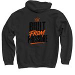 I Broke It Quietly? Limited Edition Hoodie, a Black Pullover Hoodie (back-view)