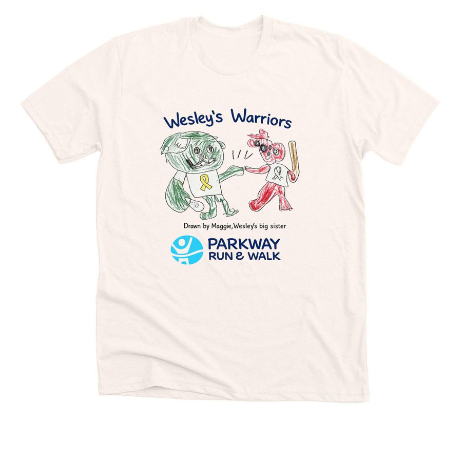 Wesley?s Warriors CHOP Shirt, a Heather Natural Premium Unisex Tee