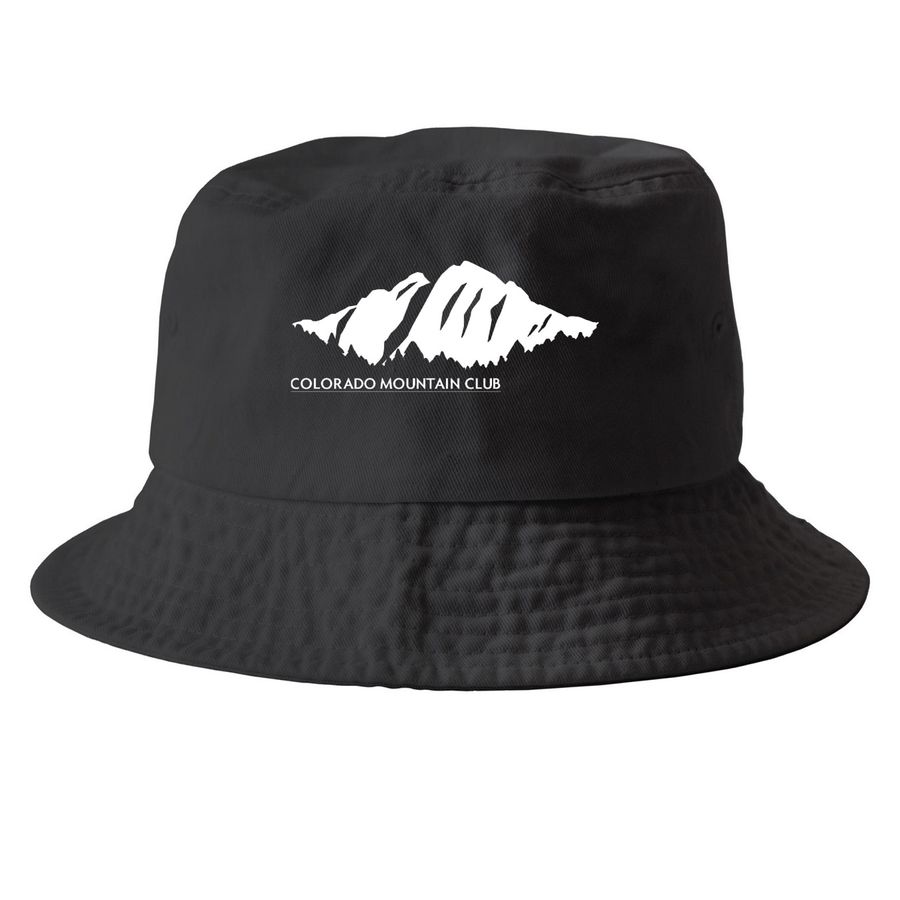 CMC Hats, a Black Printed Bucket Hat