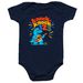 Infant Dino only, a Navy Infant Onesie