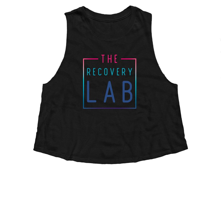 Your go-to crop tank, a Solid Black Blend Women?s Cropped Racerback Tank