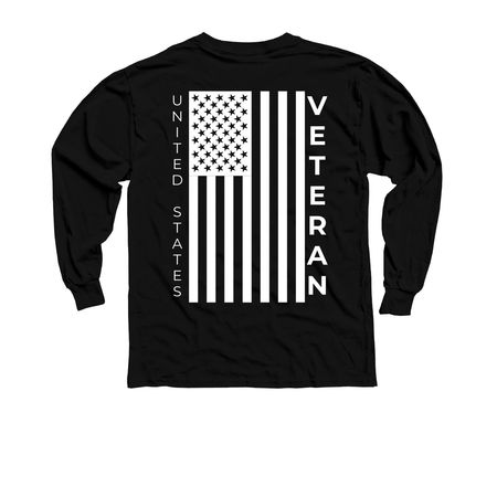 I am a Veteran-Veterans Salute Fundraiser, a Black Youth Long Sleeve Tee