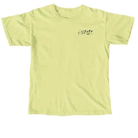 ?Mary?s Melodies? Gold T-Shirt, a Neon Lemon Comfort Colors Unisex Tee