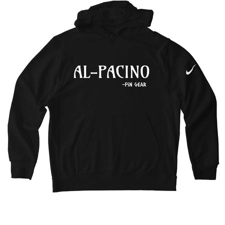 FSN GEAR, a Black Nike Club Fleece Pullover Hoodie