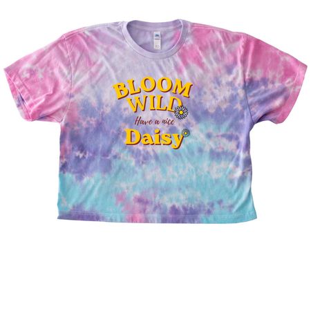 Crop Tops, a Cotton Candy Women's Tie Dye Cropped Tee