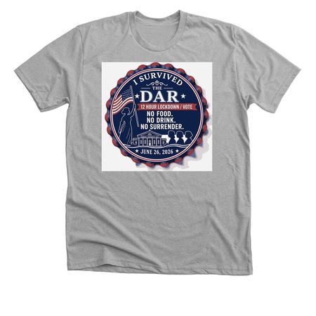 I survived June 26, 2026, a Athletic Heather Premium Unisex Tee