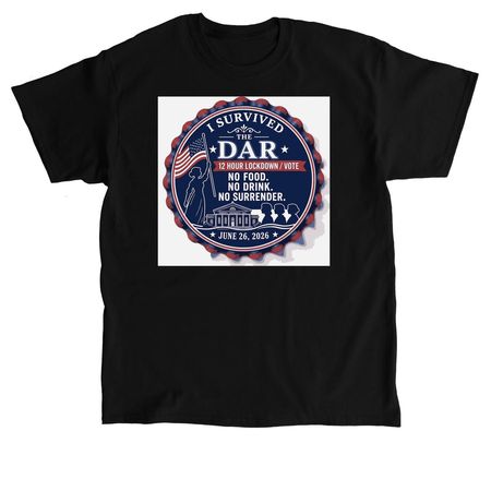 I survived June 26, 2026, a Black Classic Unisex Tee