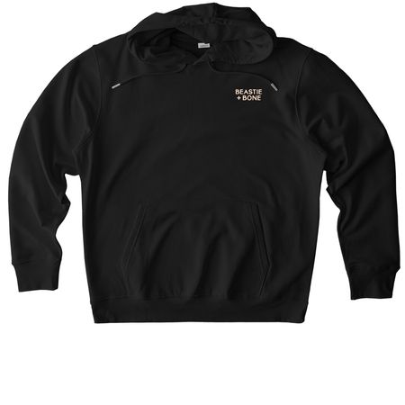 Direwolf and Dogwood, a Black Stanley/Stella Unisex Cruiser 2.0 Pullover Hoodie
