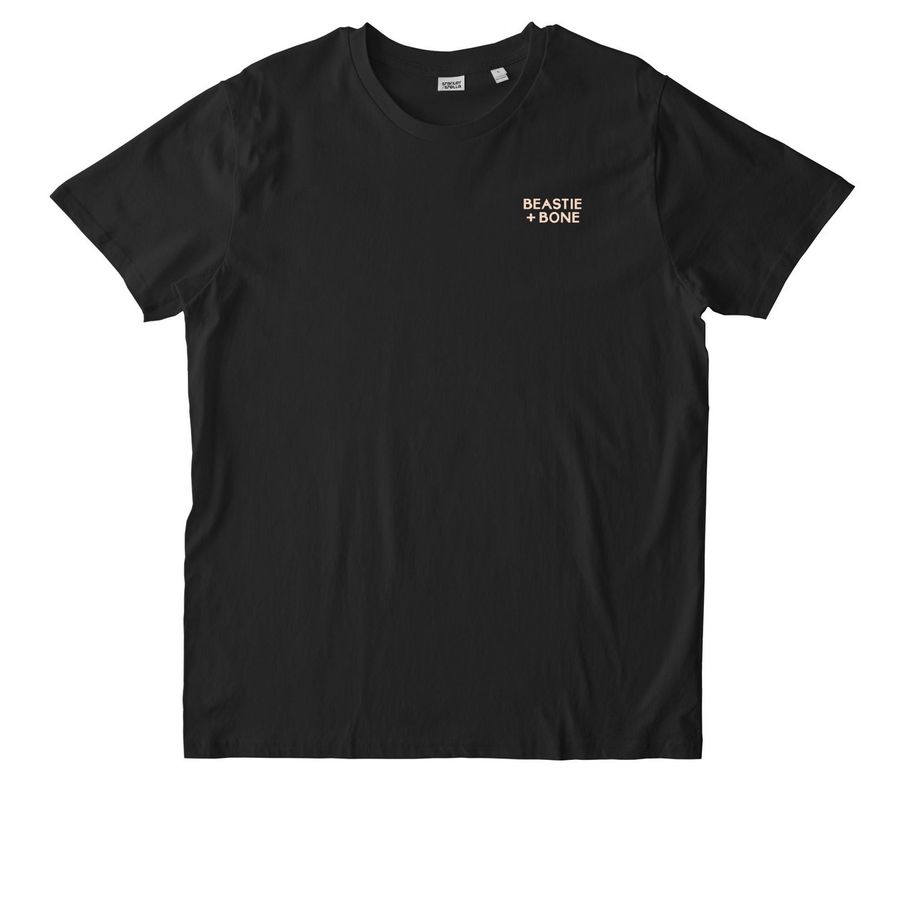 Direwolf and Dogwood, a Black Stanley/Stella Unisex Rocker Tee