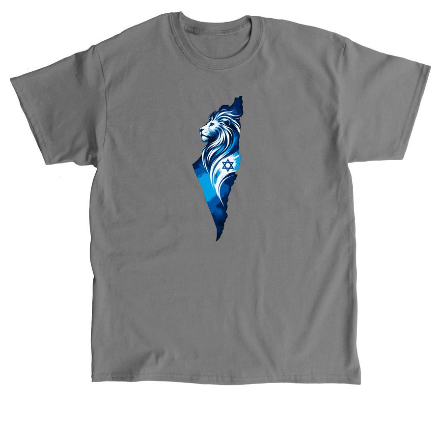 Israel Pride, a Charcoal Classic Unisex Tee
