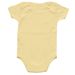 Little Stuey Text - Onesie, a Banana Infant Onesie (back-view)