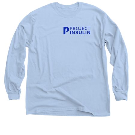 Project Insulin Drug Development Celebration!, a Light Blue Classic Long Sleeve Tee