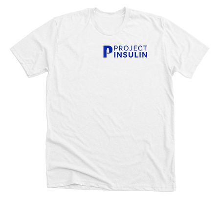 Project Insulin Drug Development Celebration!, a Solid White Blend Premium Unisex Tee