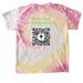 Jaydah Strong, a Desert Rose Classic Tie Dye Tee (back-view)