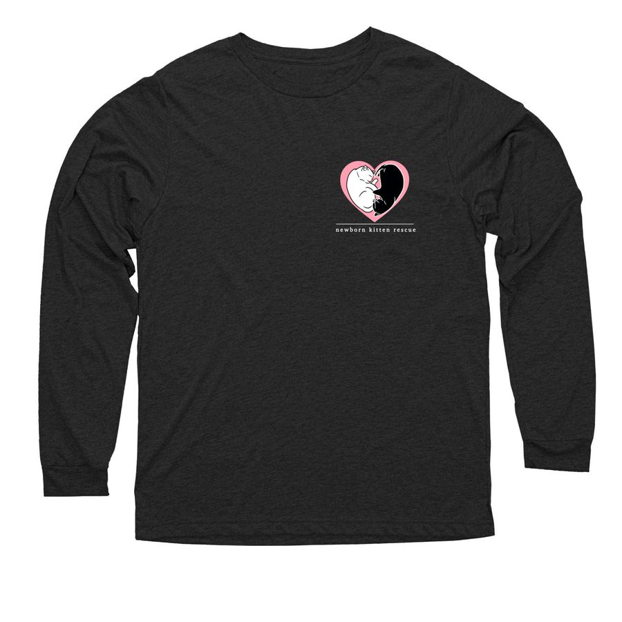 NKR Long Sleeve Shirt, a Vintage Black Triblend Long Sleeve Tee