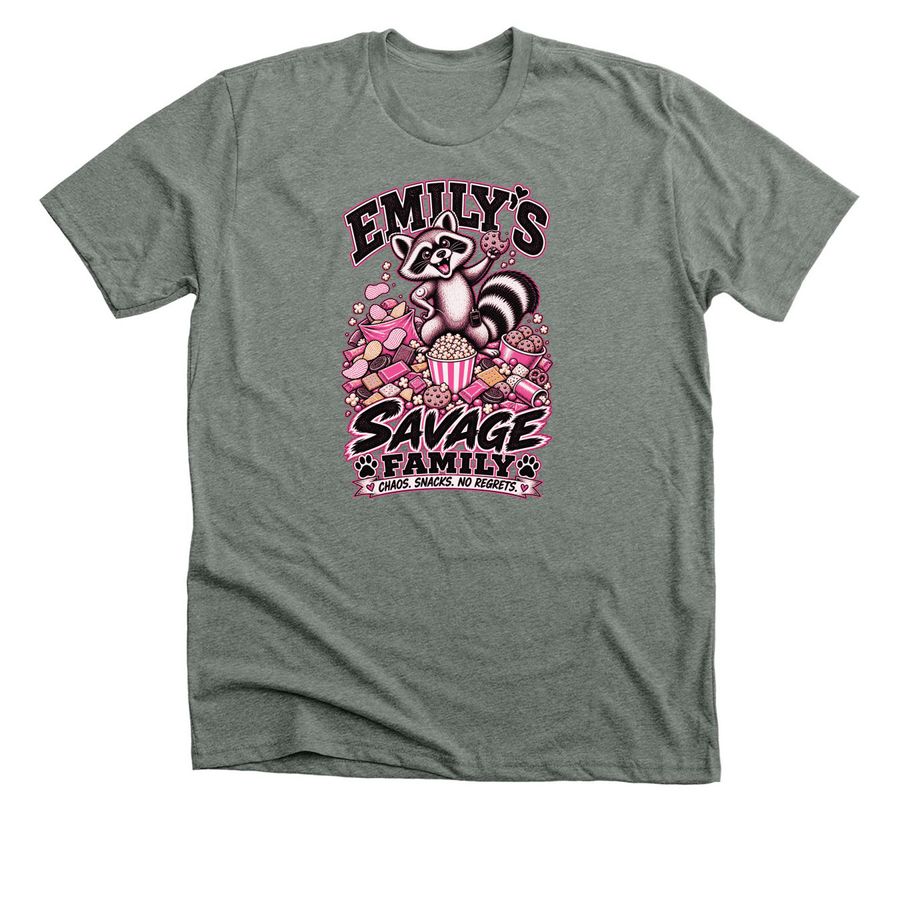 Emily's T1D walk Shirts&nbsp;, a Deep Heather Premium Unisex Tee