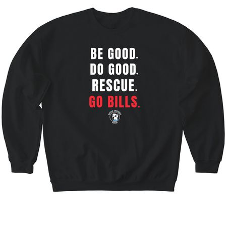 BE GOOD. DO GOOD., a Black Softstyle Crewneck Sweatshirt