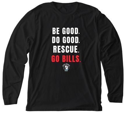BE GOOD. DO GOOD., a Solid Black Blend Premium Long Sleeve Tee