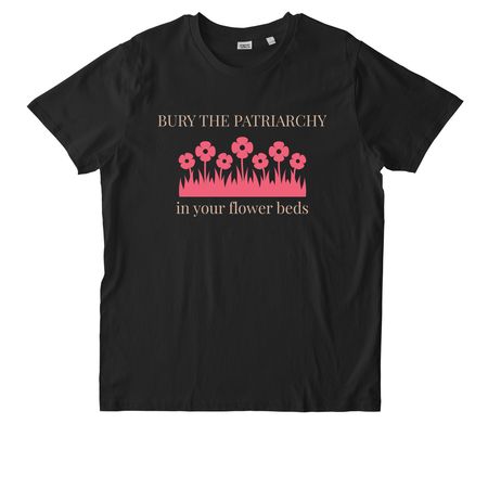 Let Mother Nature Take Her Course, a Black Stanley/Stella Unisex Rocker Tee