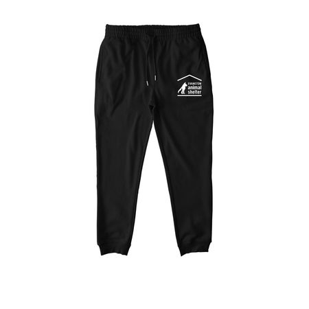 EAS Pants (White Logo), a Black Stanley/Stella Unisex Flyer Jogger