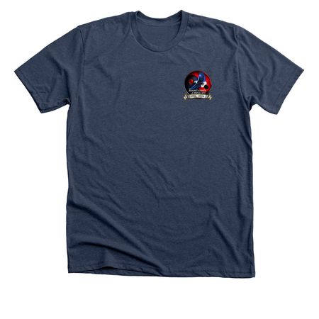 BKMA 30th Anniversary, a Heather Navy Premium Unisex Tee