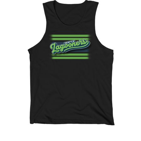 Striped Tank Collection, a Black Premium Cotton Tank