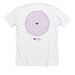 GMC Sacred Circle Tee (White), a Solid White Blend Premium Unisex Tee (back-view)