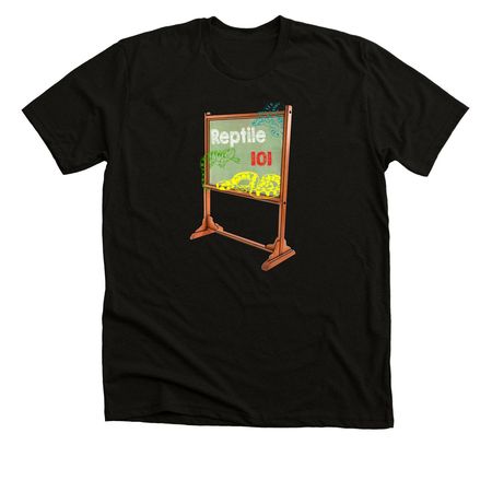 Reptile 101 Merch, a Solid Black Blend Premium Unisex Tee