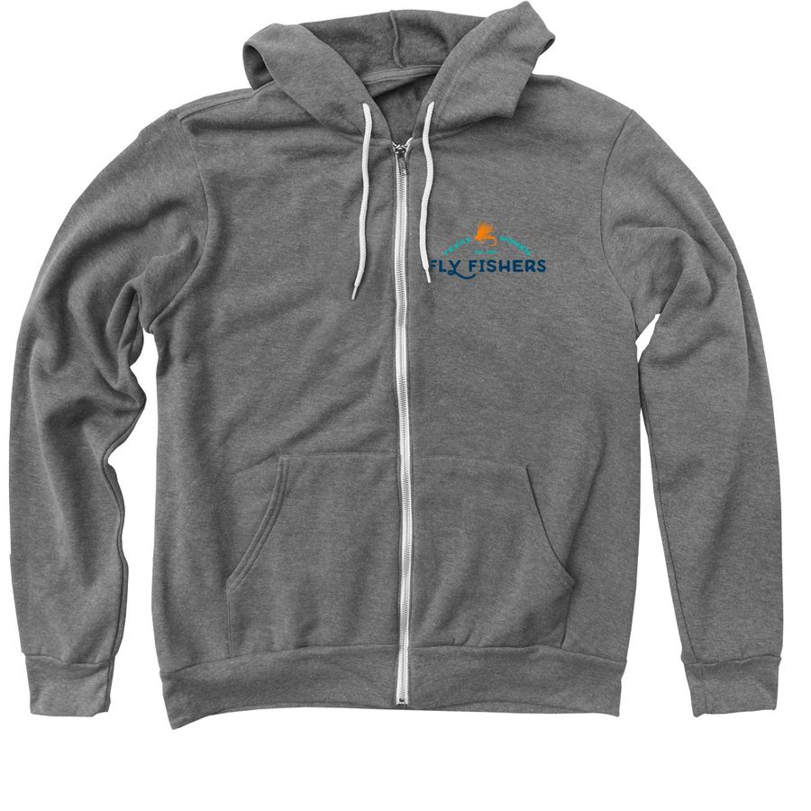 TWFF Special Hoodies, a Deep Heather Zip Up Hoodie