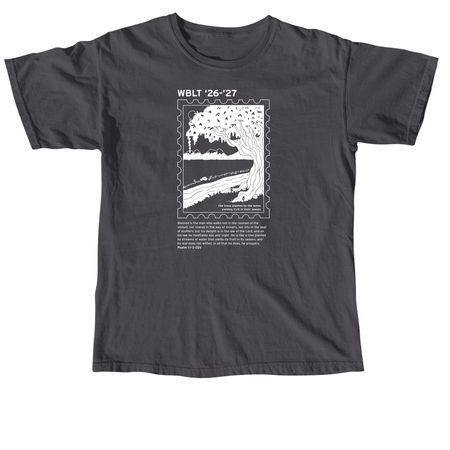 WBLT '26-'27 (Aubrey), a Graphite Comfort Colors Unisex Tee