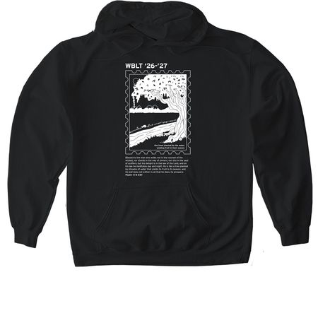 WBLT '26-'27 (Aubrey), a Black Gildan Softstyle Pullover Hoodie