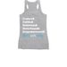 Girls With Guts Empowerment Top, a Athletic Heather Women's Racerback