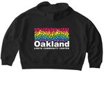 Shirts and Hoodies, a Black Stanley/Stella Women?s Stella Ida Zip Up Pullover Hoodie (back-view)